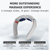 Blutooth Music Wireless Red Light Therapy Neck Massager with 6 Massage Modes,16 Gears Massage Strength and Speech Control Broadcast