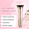 Portable Heart-Shaped Facial Massager Vibration Face Beauty Device Rechargeable Cheeks Slimmer Skin Tightening Rose Gold